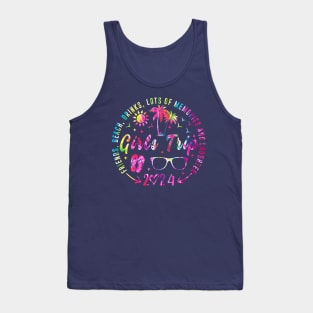 Girls Trip 2024 Tie Dy Tank Top